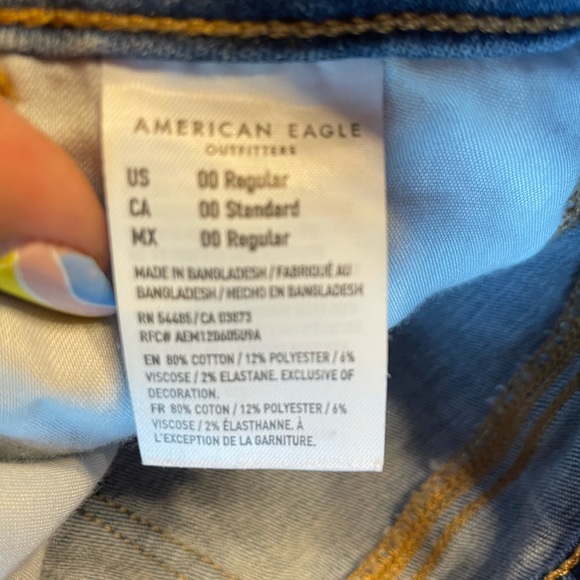 American eagle blue jegging - Picture 3 of 3